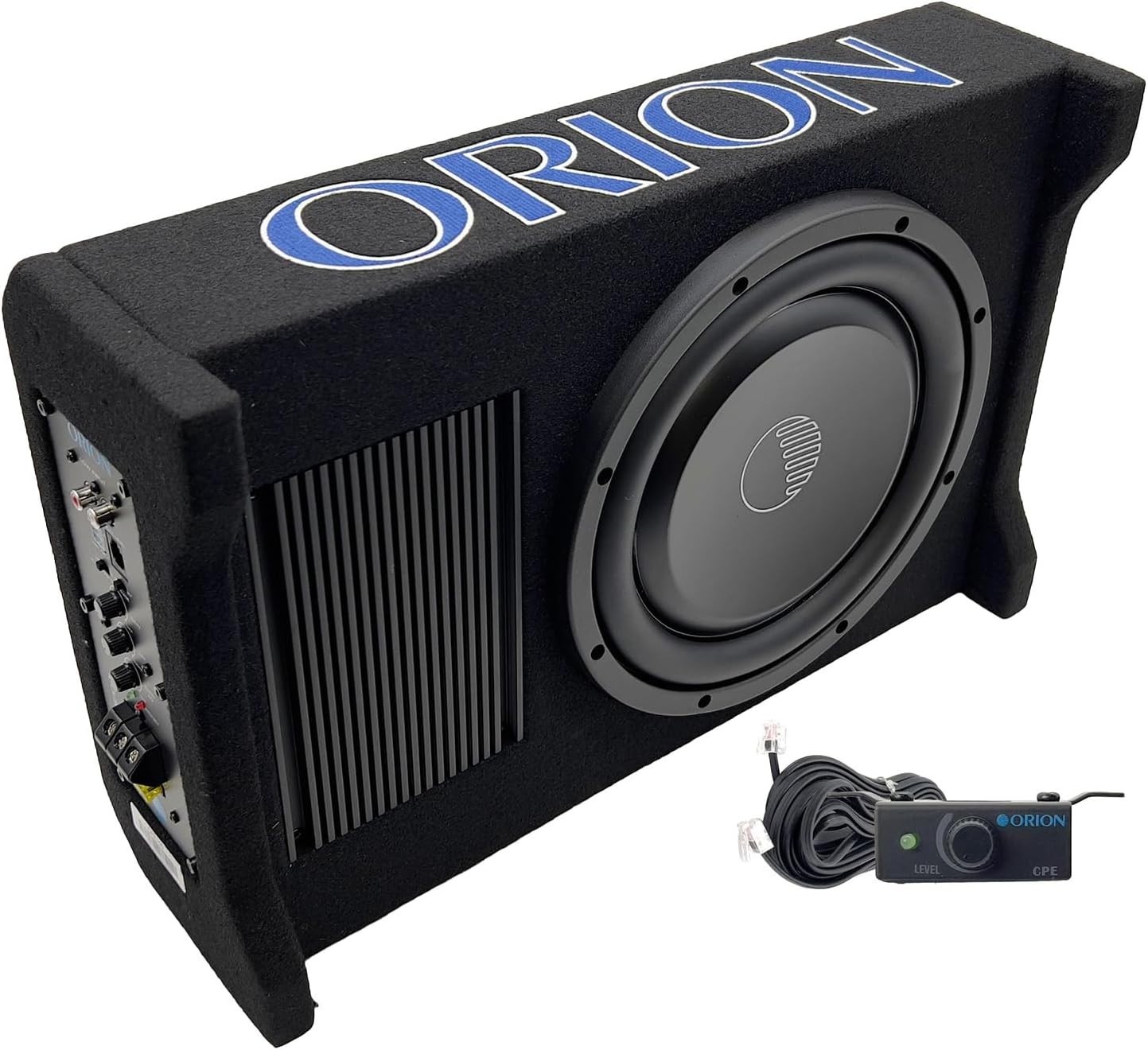 ORION Cobalt CPE100 10” 1600W Max Active Down-Firing Subwoofer Thin Enclosure