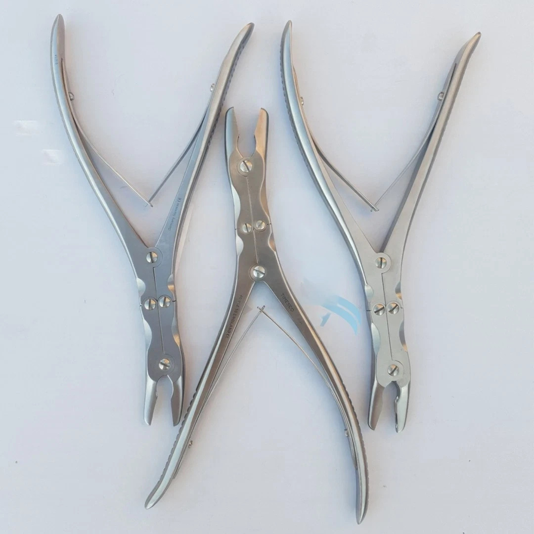 Leksell-Stille Bone Rongeur Set Of 3 Pieces Surgical Instruments