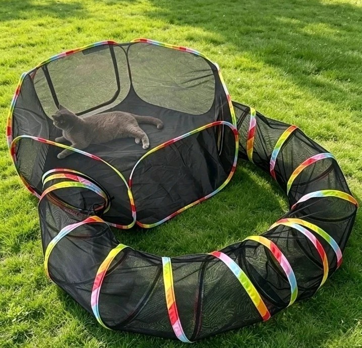 Outdoor Cat Enclosure Portable Catio Tent Cat Playpen Run Tunnel Small Animals Outdoor Cat Enclosure Portable Catio Tent Cat Playpen Run Tunnel Small Animals
