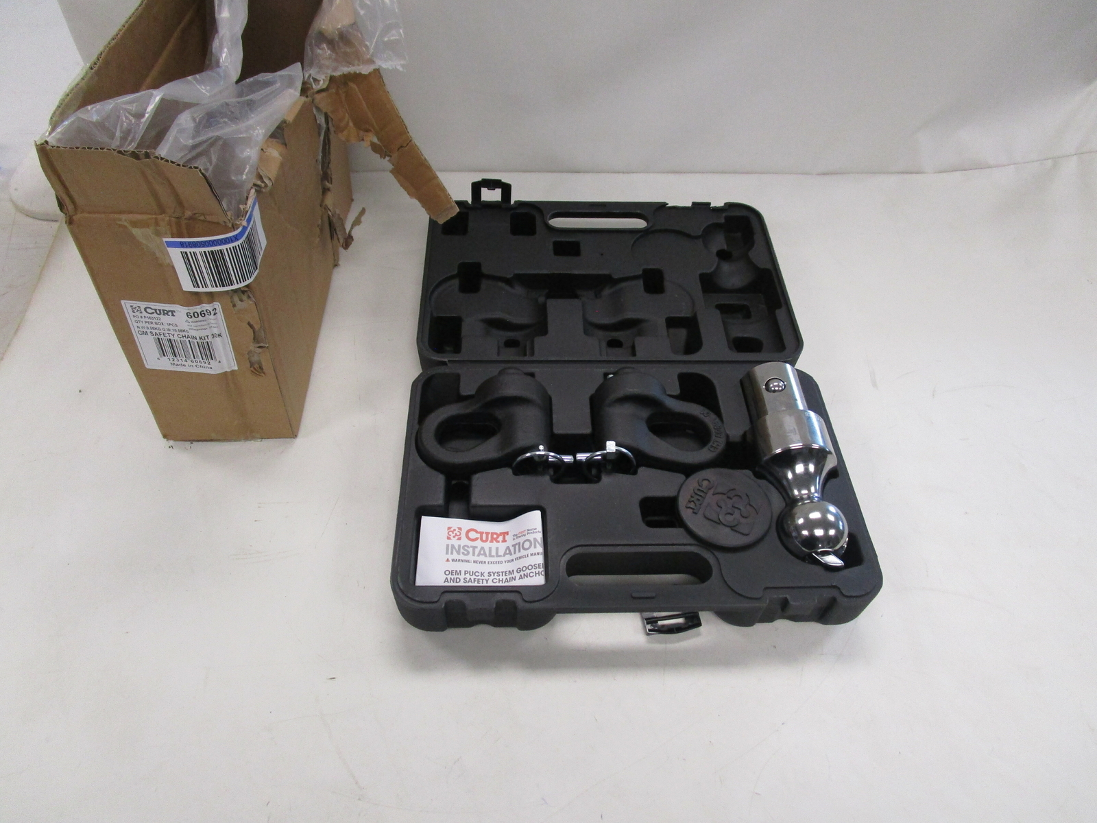CURT OEM PUCK SYSTEM 30K GOOSENECK HITCH KIT 60692 TRAILER