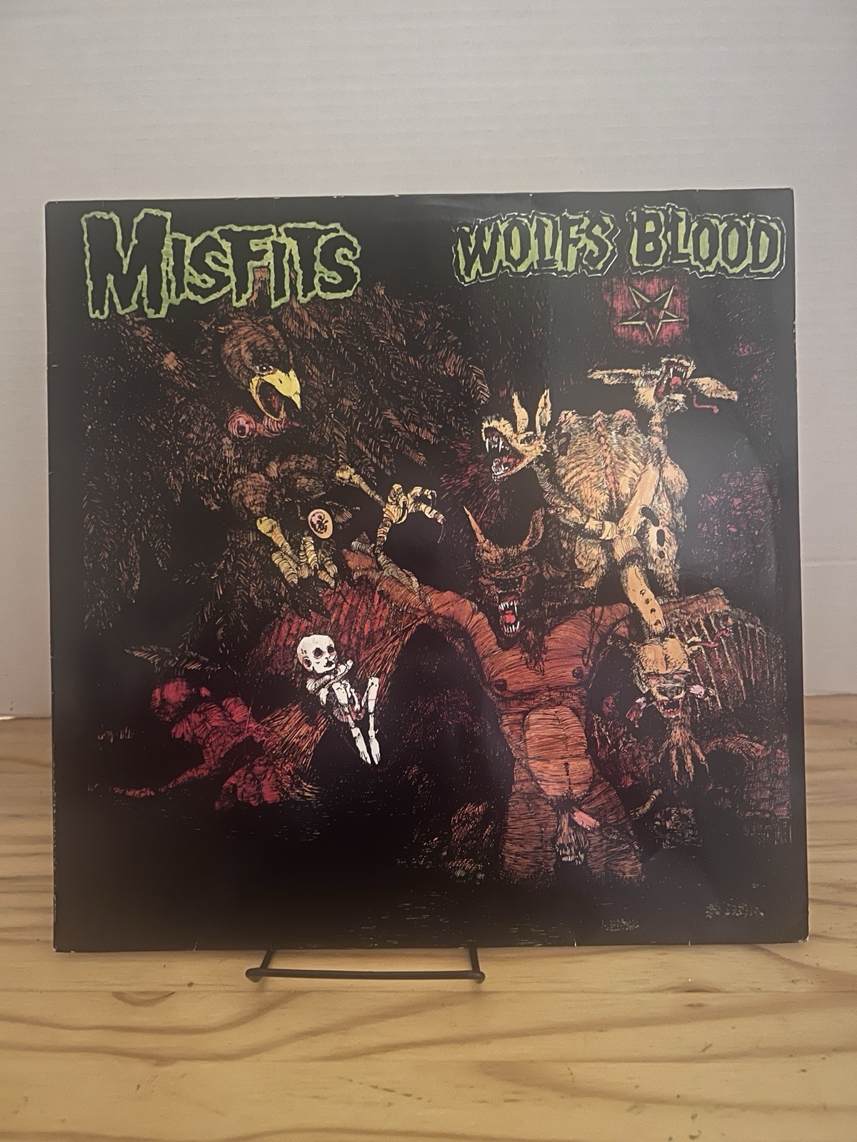 Earth A.D. /Wolfs Blood by Misfits - German Pressing 1984 Earth A.D. /Wolfs Blood by Misfits - German Pressing 1984