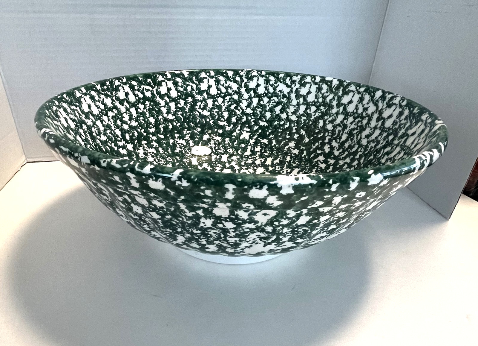 Spongeware Serving Bowl Roma Inc Made in Italy Hand Painted 12\ Spongeware Serving Bowl Roma Inc Made in Italy Hand Painted 12\