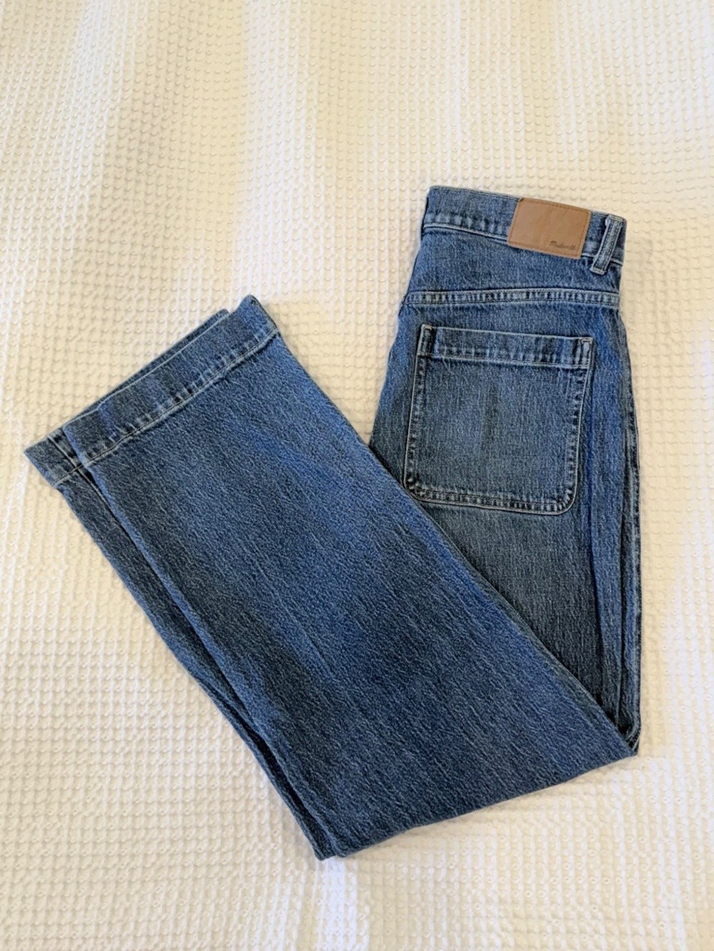 Madewell Perfect Vintage Wide Leg Jeans Medium Wash Sz 29 EUC Madewell Perfect Vintage Wide Leg Jeans Medium Wash Sz 29 EUC