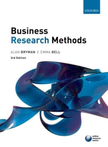 Business Research Methods - Paperback By Bryman, Alan - VERY GOOD Business Research Methods - Paperback By Bryman, Alan - VERY GOOD