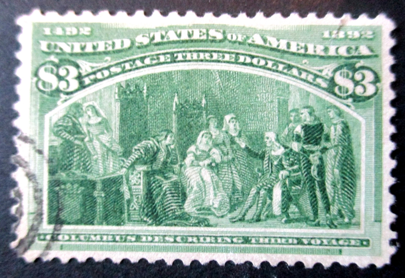 Buffalo Stamps Scott 243 Columbus Expo XF CV 1750 as an XF G2U Buffalo Stamps Scott 243 Columbus Expo XF CV 1750 as an XF G2U