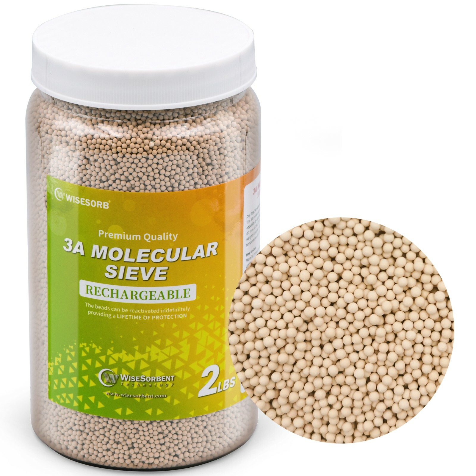 3A Molecular Sieve Desiccant Beads, 2 LBS Dehumidifier Moisture Absorbers 3A Molecular Sieve Desiccant Beads, 2 LBS Dehumidifier Moisture Absorbers