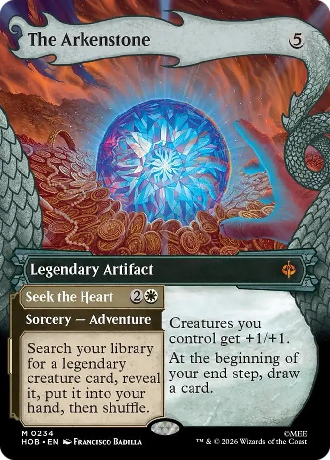 The Arkenstone (Extended Art) The Hobbit The Lord of the Rings Playtest Card The Arkenstone (Extended Art) The Hobbit The Lord of the Rings Playtest Card