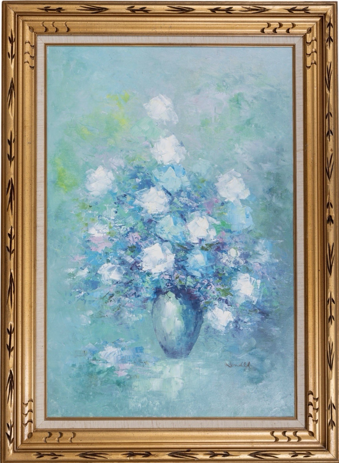 Painting On Canvas “Flowers” Painting On Canvas “Flowers”