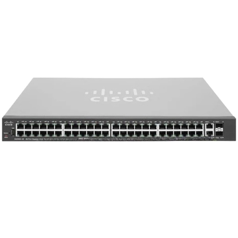 Cisco SG250X-48P-K9 48-Port Gigabit PoE Smart Switch 10G Uplinks Cisco SG250X-48P-K9 48-Port Gigabit PoE Smart Switch 10G Uplinks