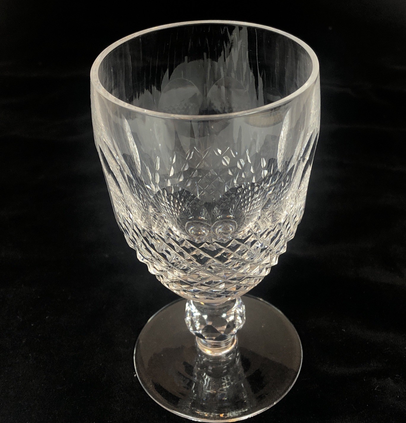 Waterford Crystal Colleen Short Stem Claret Wine 4 3/4\ Waterford Crystal Colleen Short Stem Claret Wine 4 3/4\