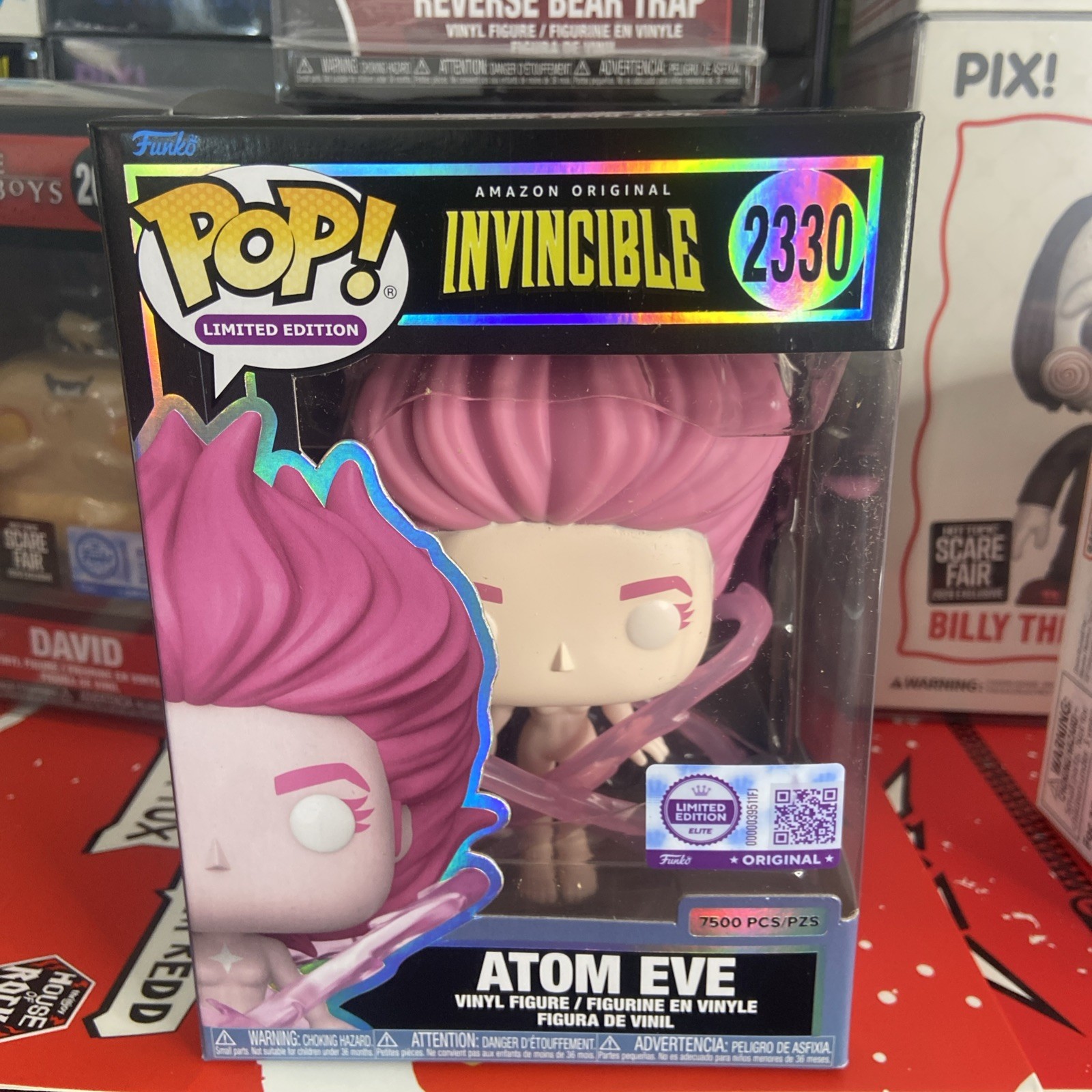 Funko POP Invincible Atom Eve (Pink Energy) #2330 LE 7500 Funko POP Invincible Atom Eve (Pink Energy) #2330 LE 7500
