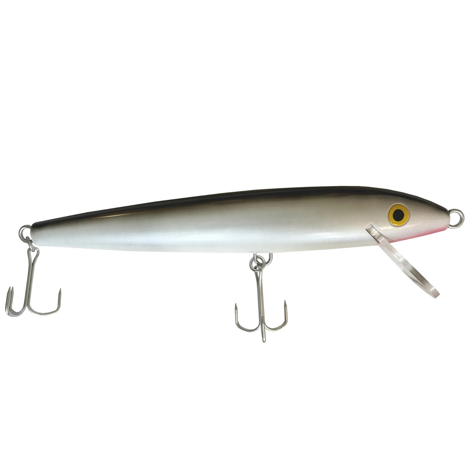 Rapala\'s 24.5” Giant Fishing Lure, Décor, Silver Black, 2.5 lbs