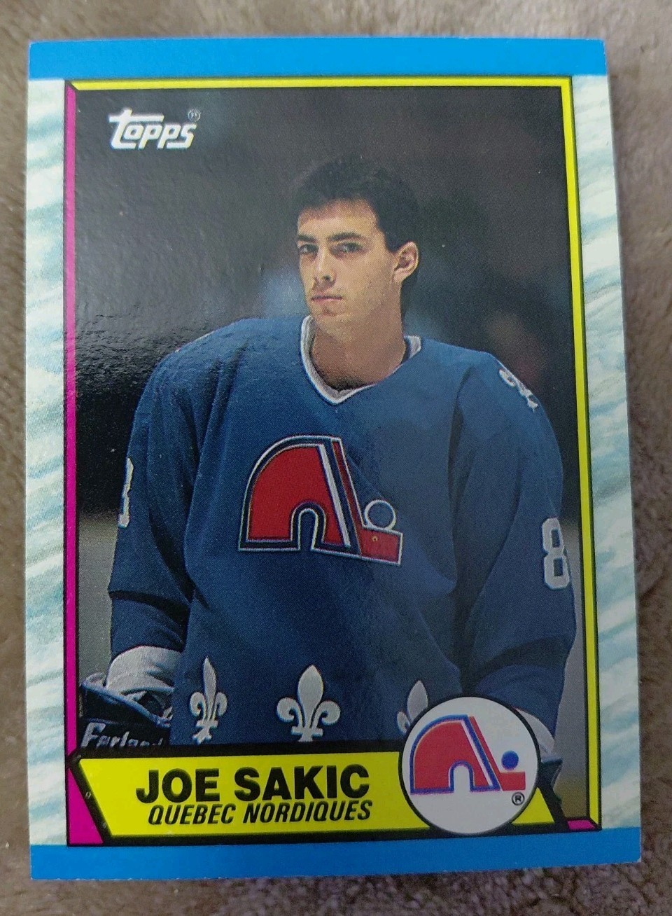 Joe Sakic 1989-90 Topps RC