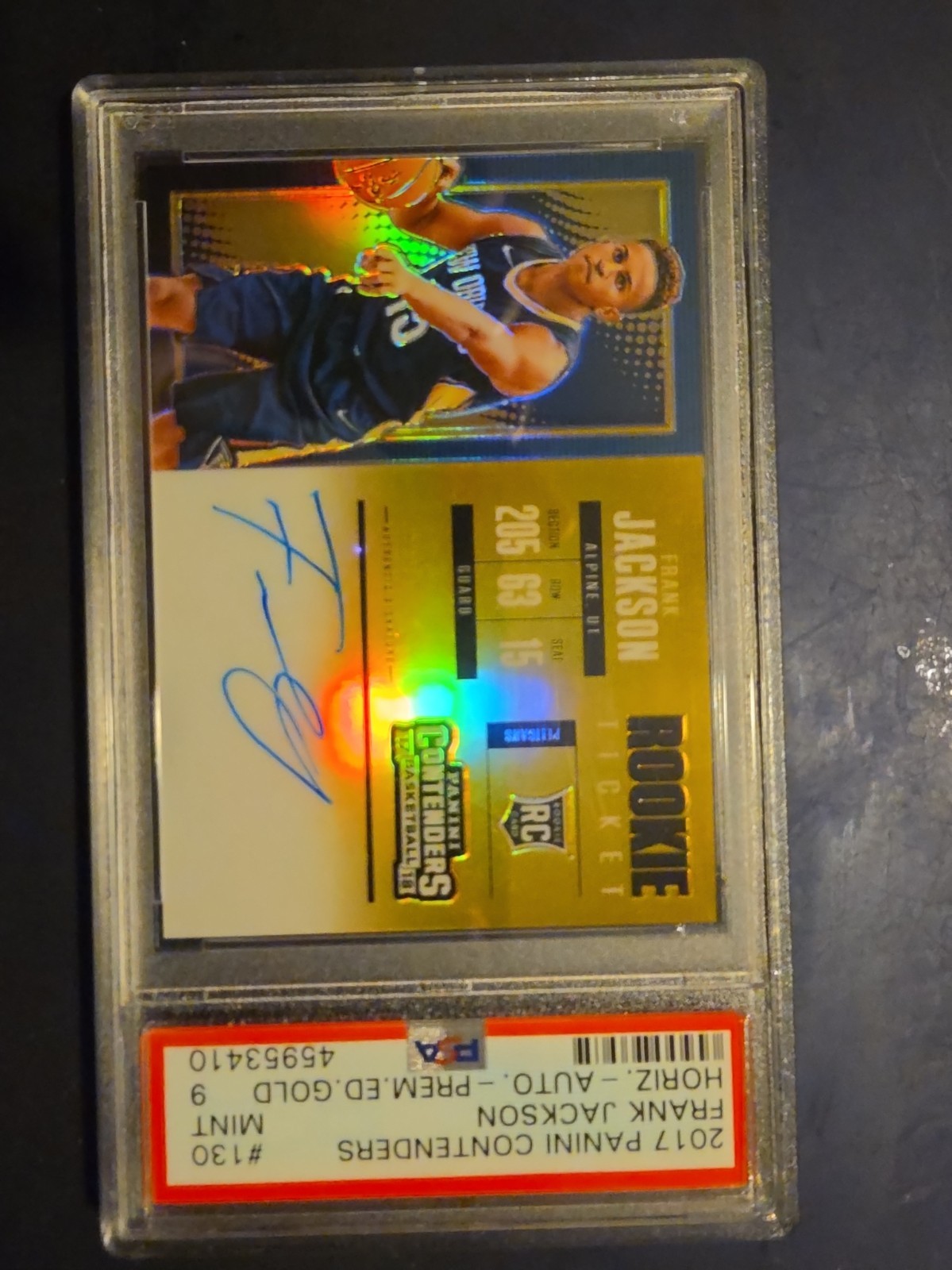 2017 Panini Contenders Frank Jackson Horizon 04/10 Auto Psa9 2017 Panini Contenders Frank Jackson Horizon 04/10 Auto Psa9