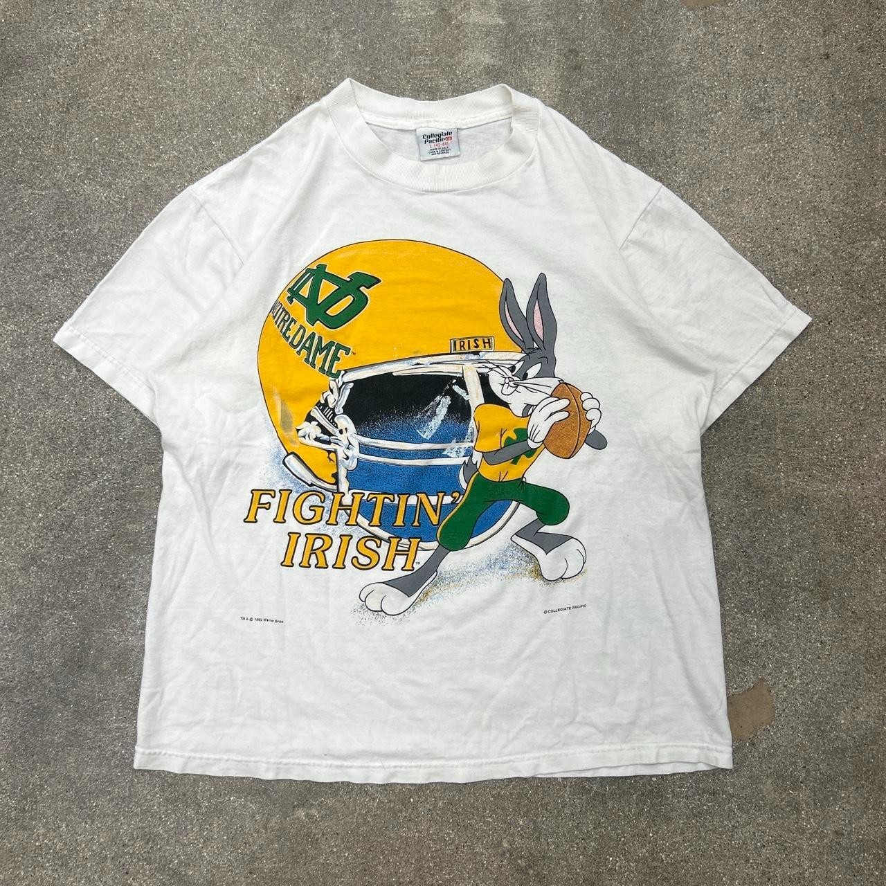 Vintage 1993 Looney Tunes Notre Dame Tee shirt VK15703