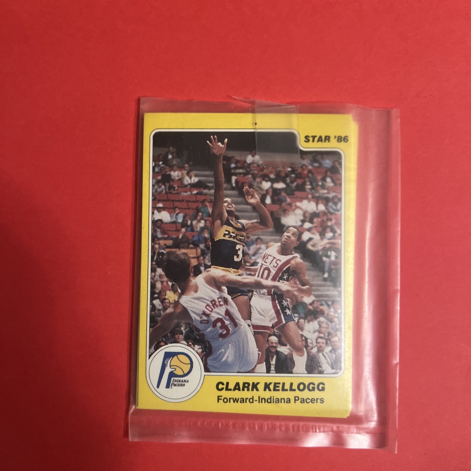 1985-86 STAR Indiana Pacers ++ STILL IN FACTORY BAG not sealed 1985-86 STAR Indiana Pacers ++ STILL IN FACTORY BAG not sealed