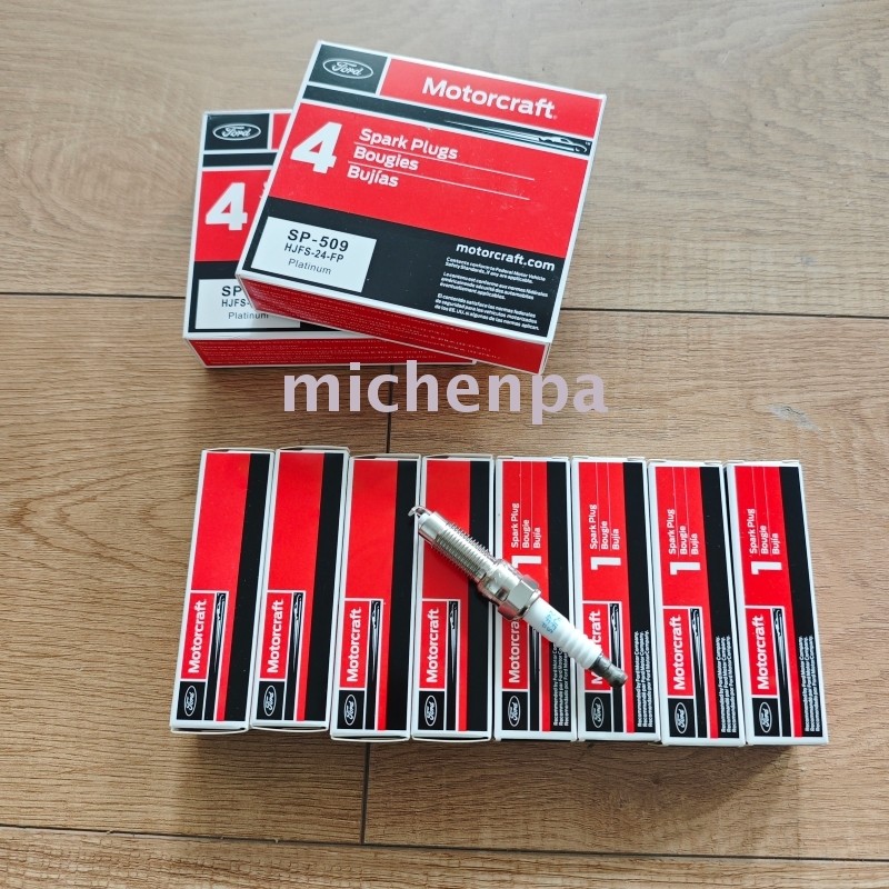 set 8 MOTORCRAFT Spark Plugs SP-509 For Ford F150 EXPLORER LINCOLN 6.8L 5.4L