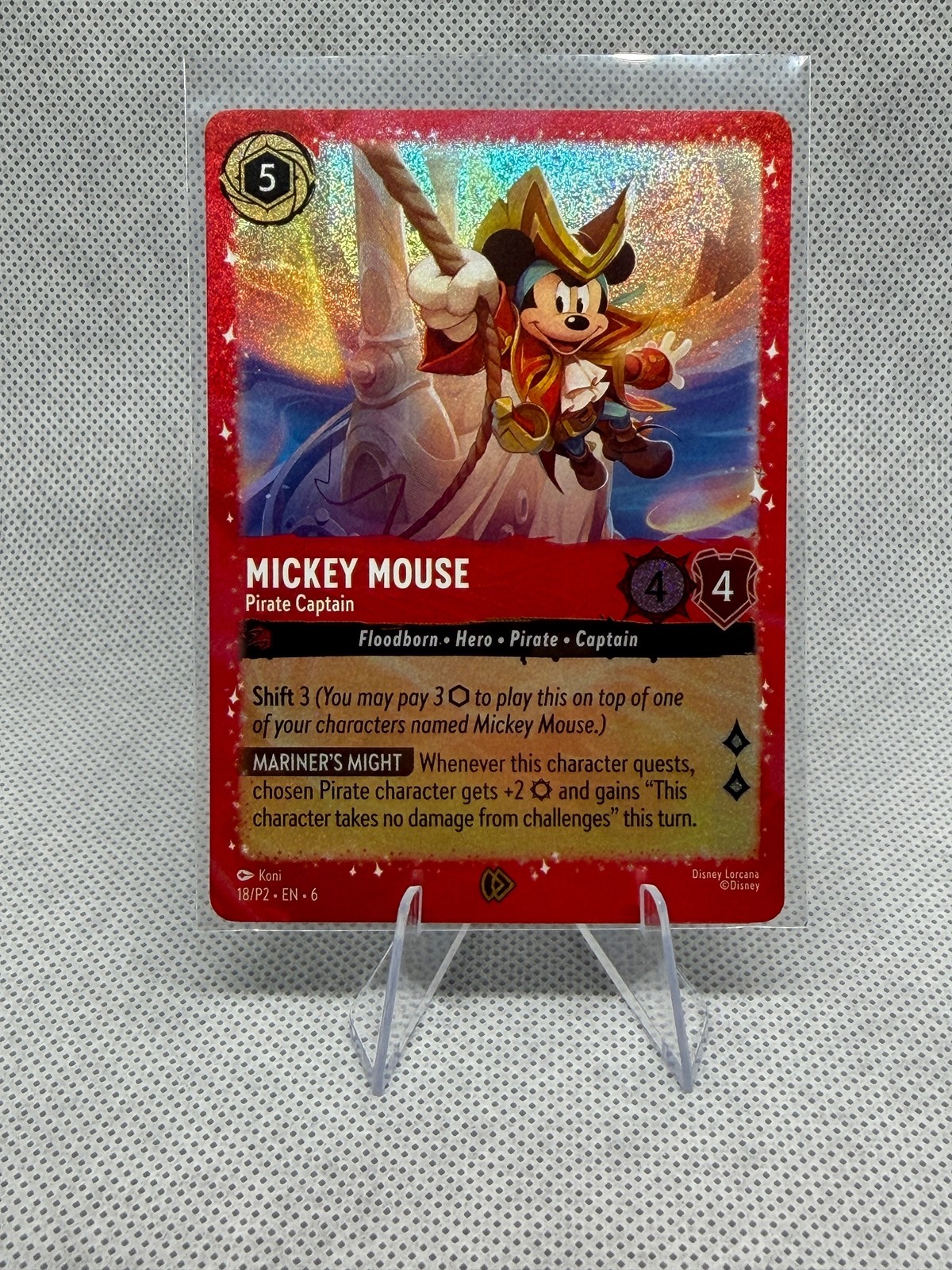 Disney Lorcana Promo Cards #18 Mickey Mouse