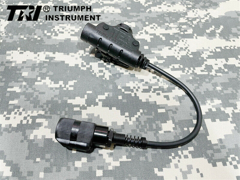 US Ship TRI TEA U94V2 PTT Black Plug Short Line 6pin For TRI 152 148 Radio