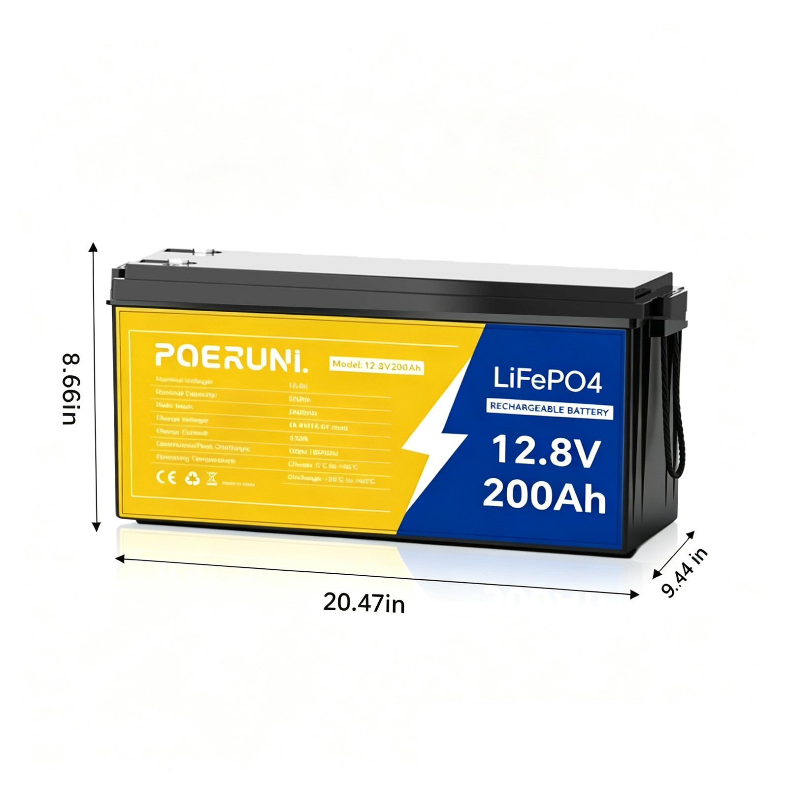 12V 200Ah LiFePO4 Battery 200Ah Lithium Battery BMS Deep Cycle for Off-grid Home 12V 200Ah LiFePO4 Battery 200Ah Lithium Battery BMS Deep Cycle for Off-grid Home