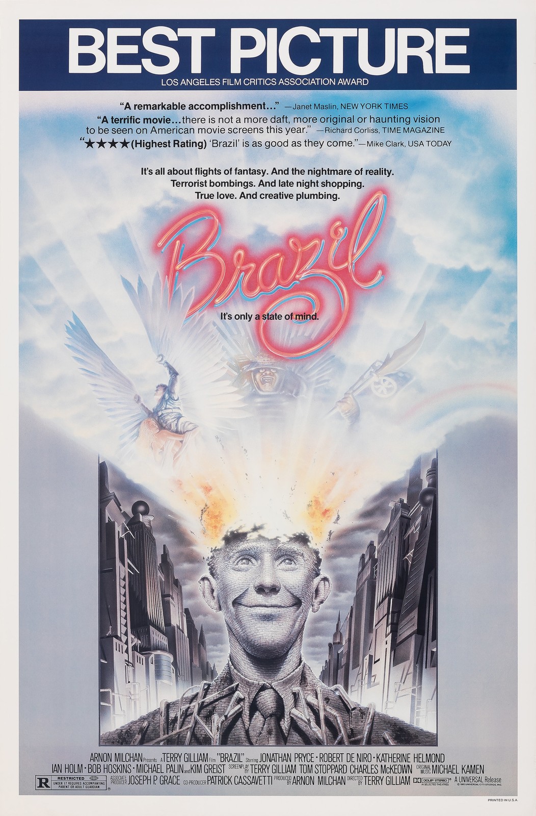 1985 Promo Film Poster Print \