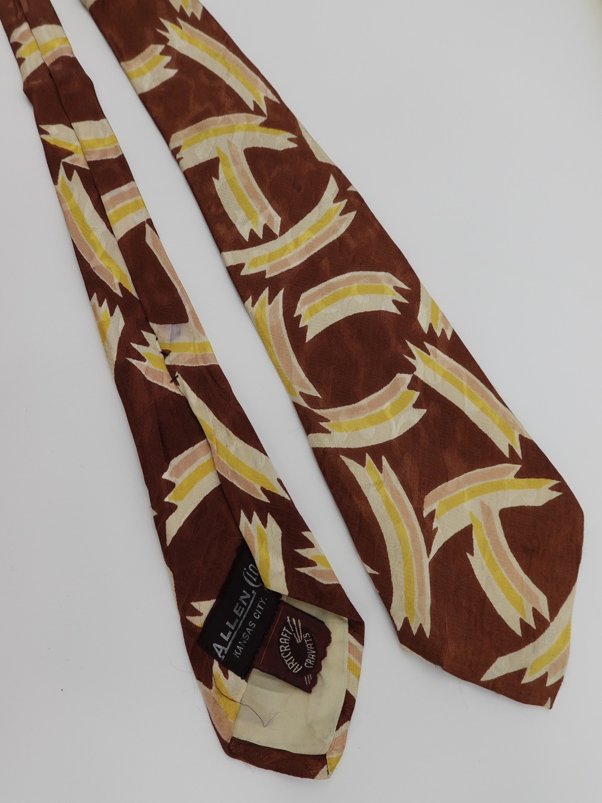 vintage 1940s 1930s bold rayon swing tie necktie 40s 30s cravat vintage 1940s 1930s bold rayon swing tie necktie 40s 30s cravat