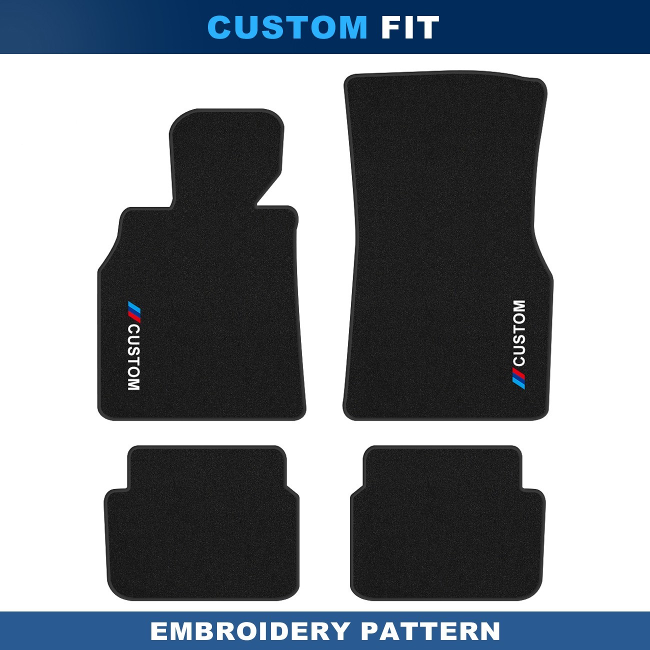 For BMW i8 2013-2020 Quality Black Velour Carpet Car Floor Mats Liners For BMW i8 2013-2020 Quality Black Velour Carpet Car Floor Mats Liners