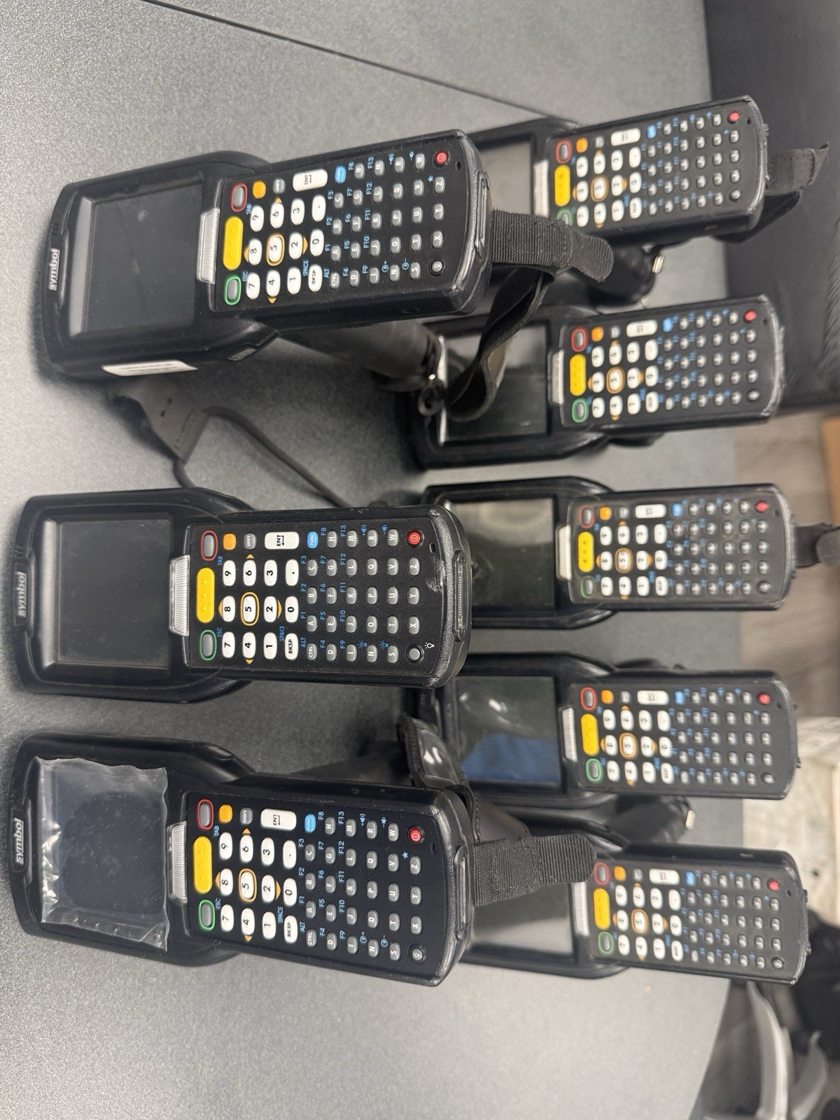 (8) Asst. Used Motorola and Symbol Scanners Untested As-Is
