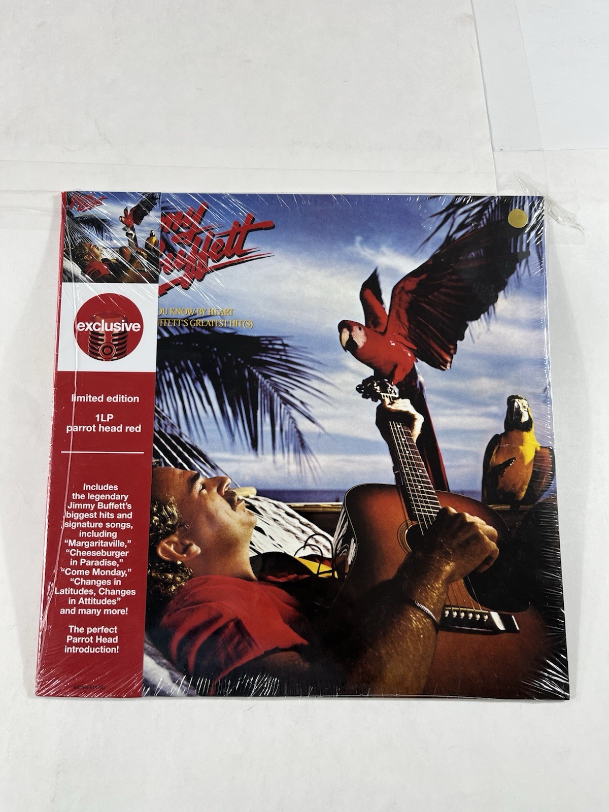 Jimmy Buffett – Songs You Know By HeartLP Parrot Red Vinyl Target Exclusive New Jimmy Buffett – Songs You Know By HeartLP Parrot Red Vinyl Target Exclusive New