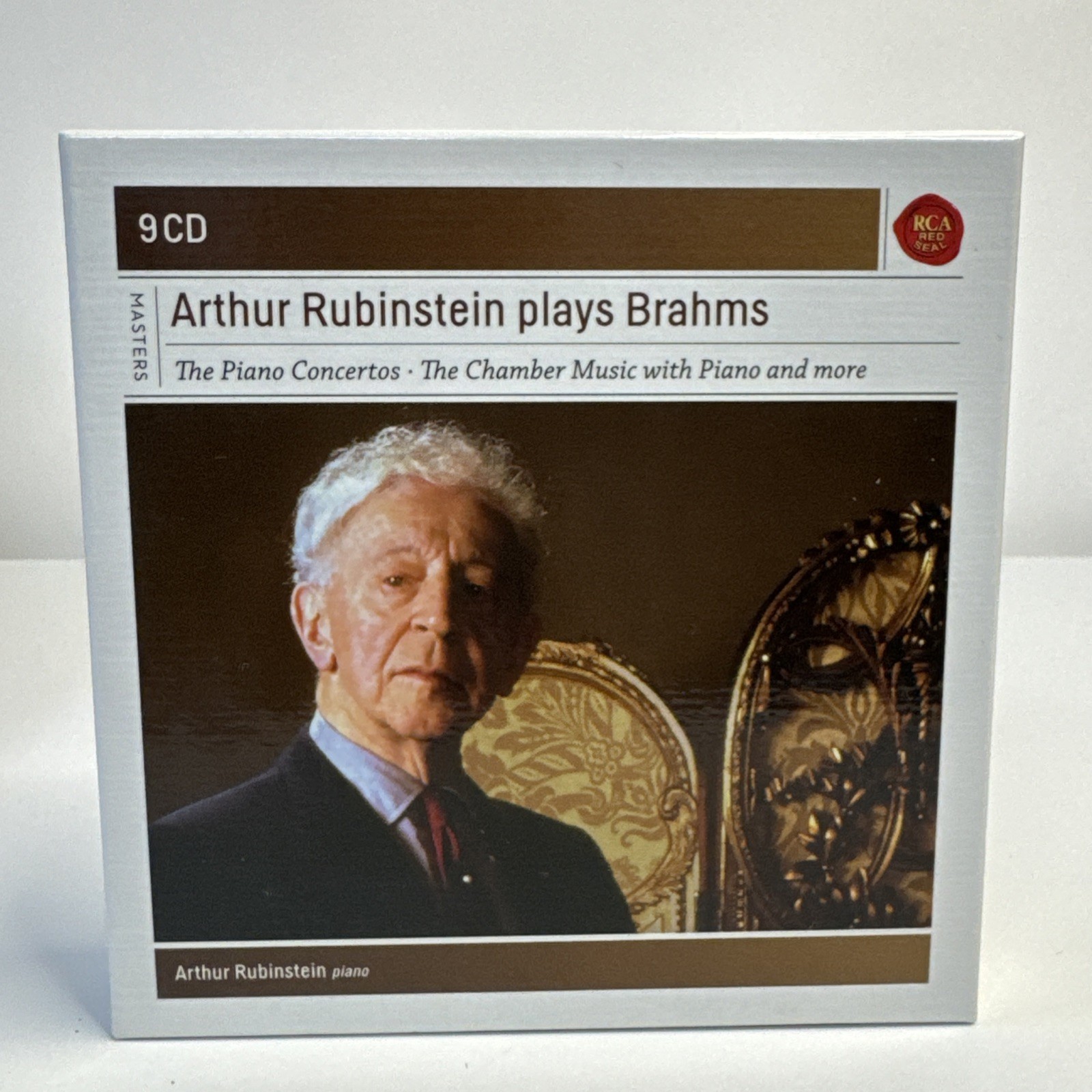 Arthur Rubinstein Plays Brahms 9-CD Box Set (2010) 24 Bit Made In Germany MINT Arthur Rubinstein Plays Brahms 9-CD Box Set (2010) 24 Bit Made In Germany MINT