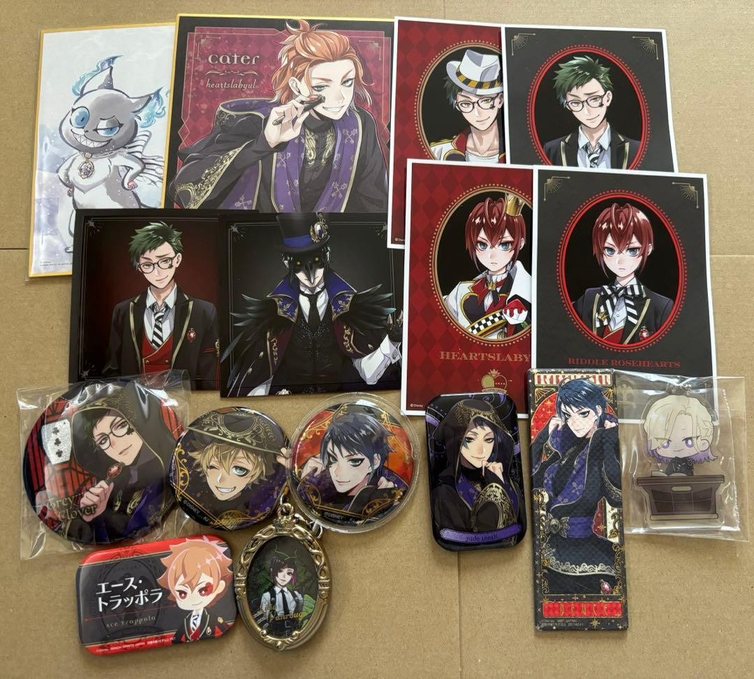 TwistedWonderland Miscellaneous Character Goods Set