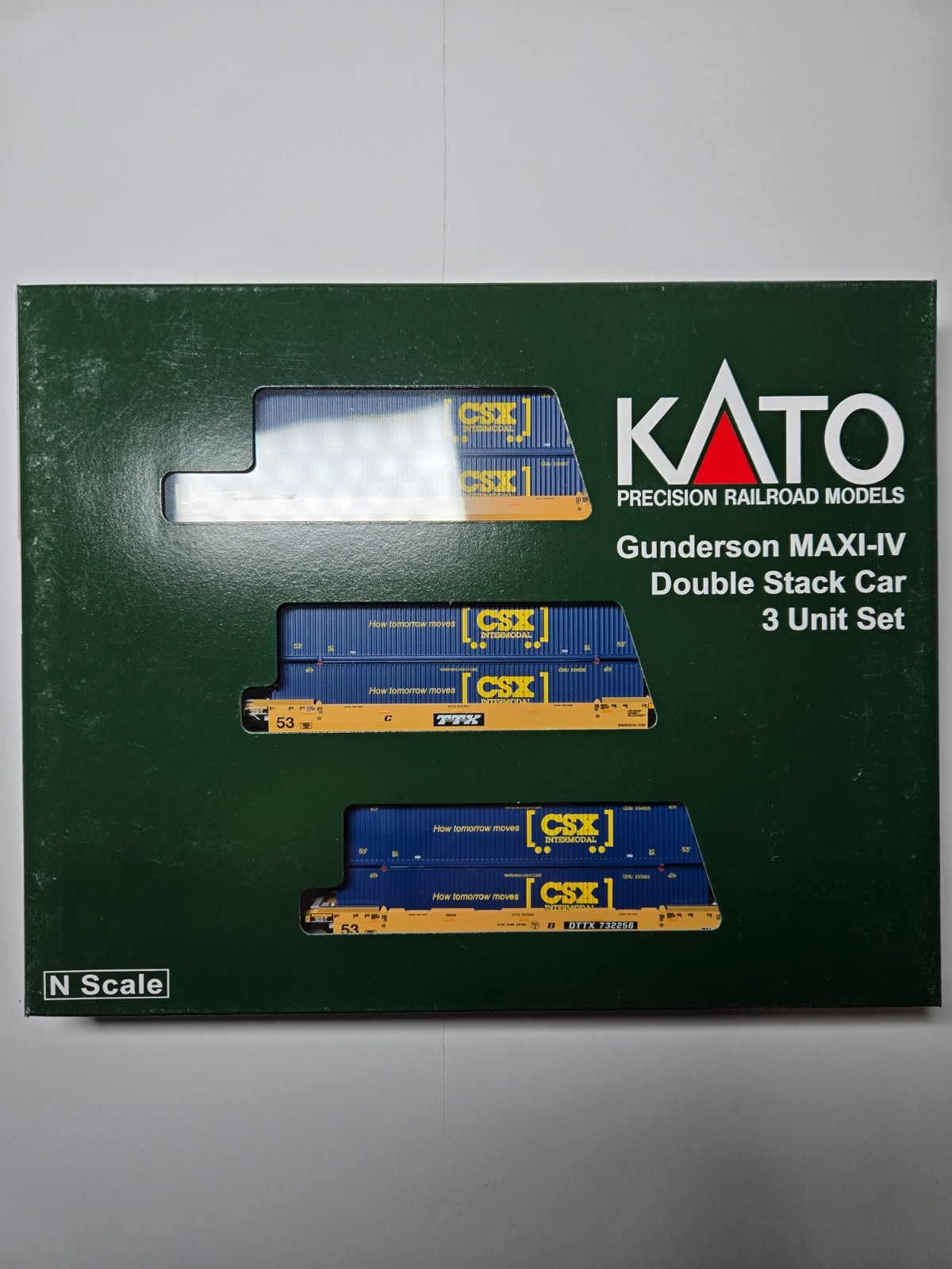 Butch\'s Bundles - KAT1066187H01 - N Scale - 3-Car Pack - Kato 106-6187 Hybrid w/