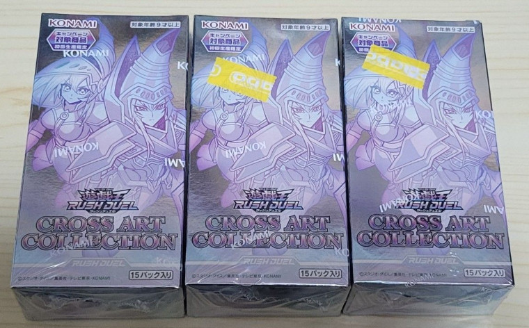 Yu-Gi-Oh Rush Duel CROSS ART COLLECTION 3-Box Set Japanese Sealed