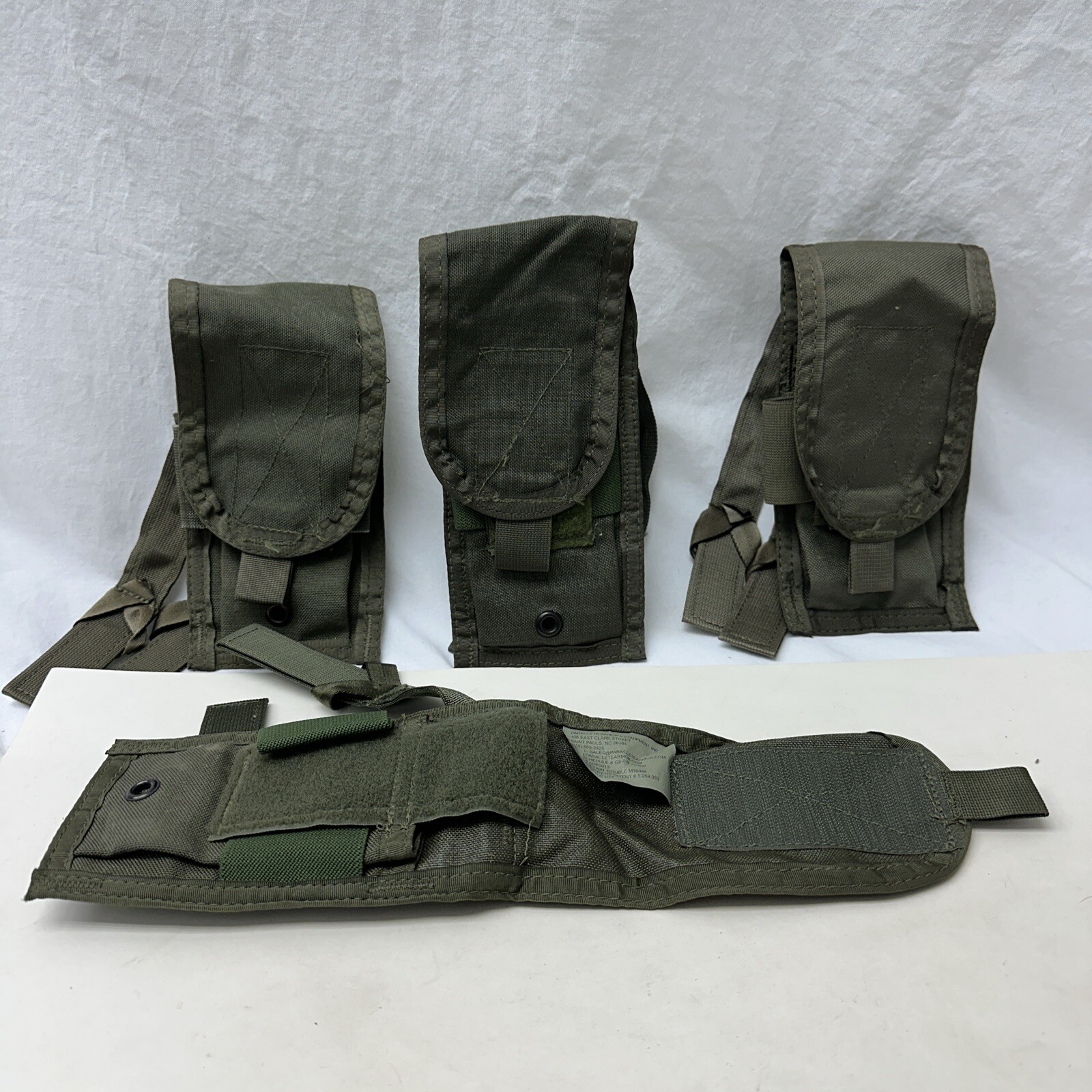 Pre MSA Paraclete Rifle 1x2 Pouch Smoke Green Ranger CAG Delta Force SOCOM JSOC