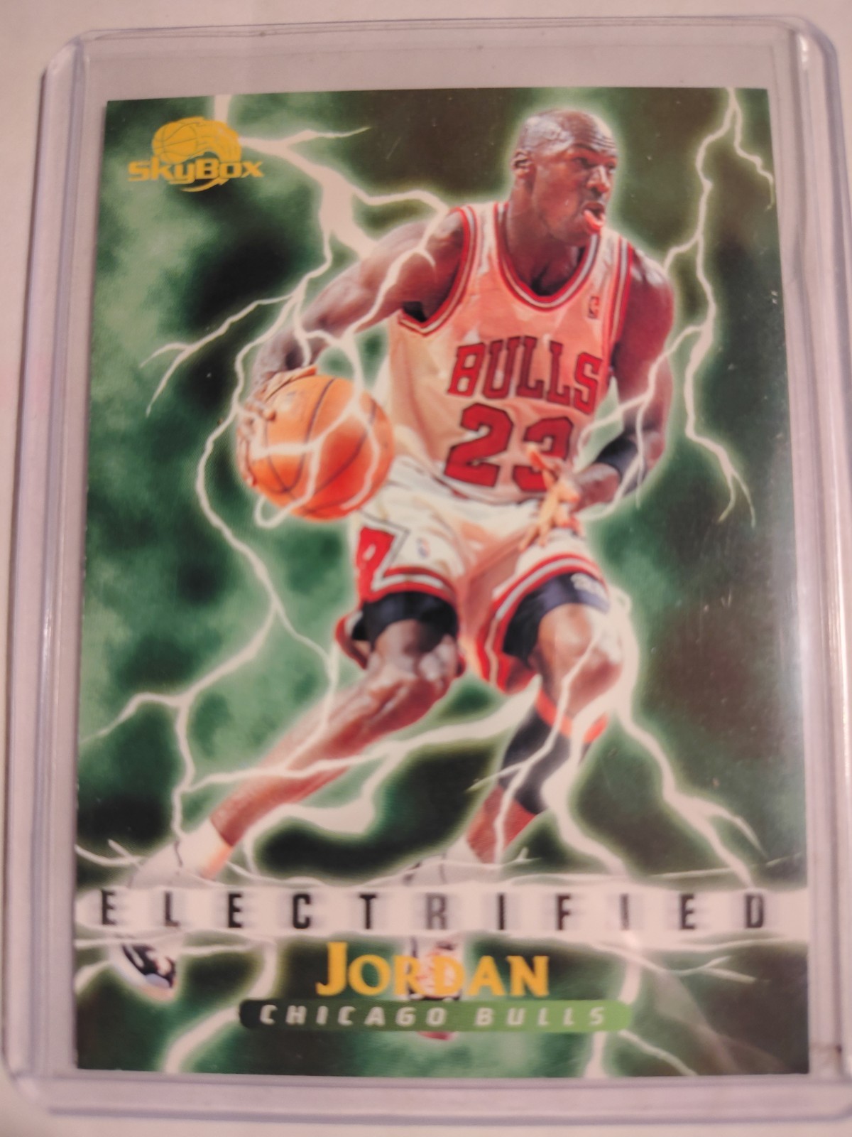 MINT 1995-96 Skybox Premium - Electrified Michael Jordan #278 MINT 1995-96 Skybox Premium - Electrified Michael Jordan #278