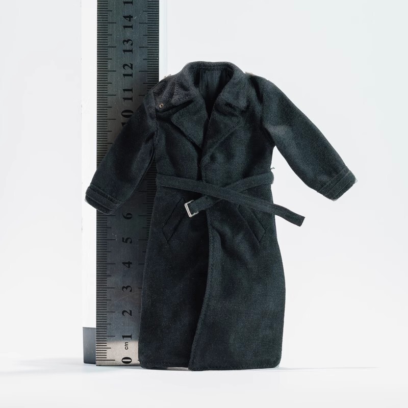1/12 Scale Men Clothes Vintage Trench Coat For 6 1/12 Scale Men Clothes Vintage Trench Coat For 6