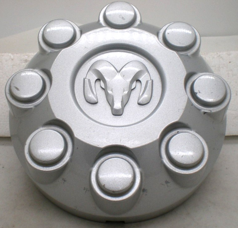 03 - 13 Dodge Ram 1500 2500 3500 Non-Dually Silver OEM Center Cap P/N 52121450AA