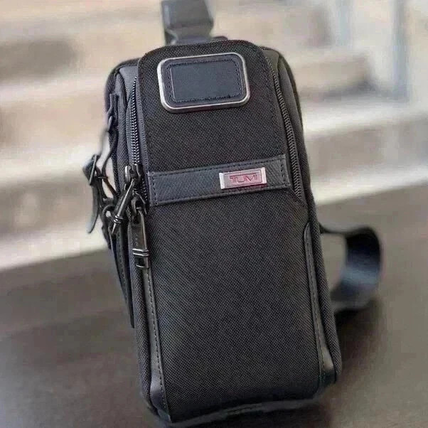 New TUMI Alpha Compact Sling Black outlet from Japan