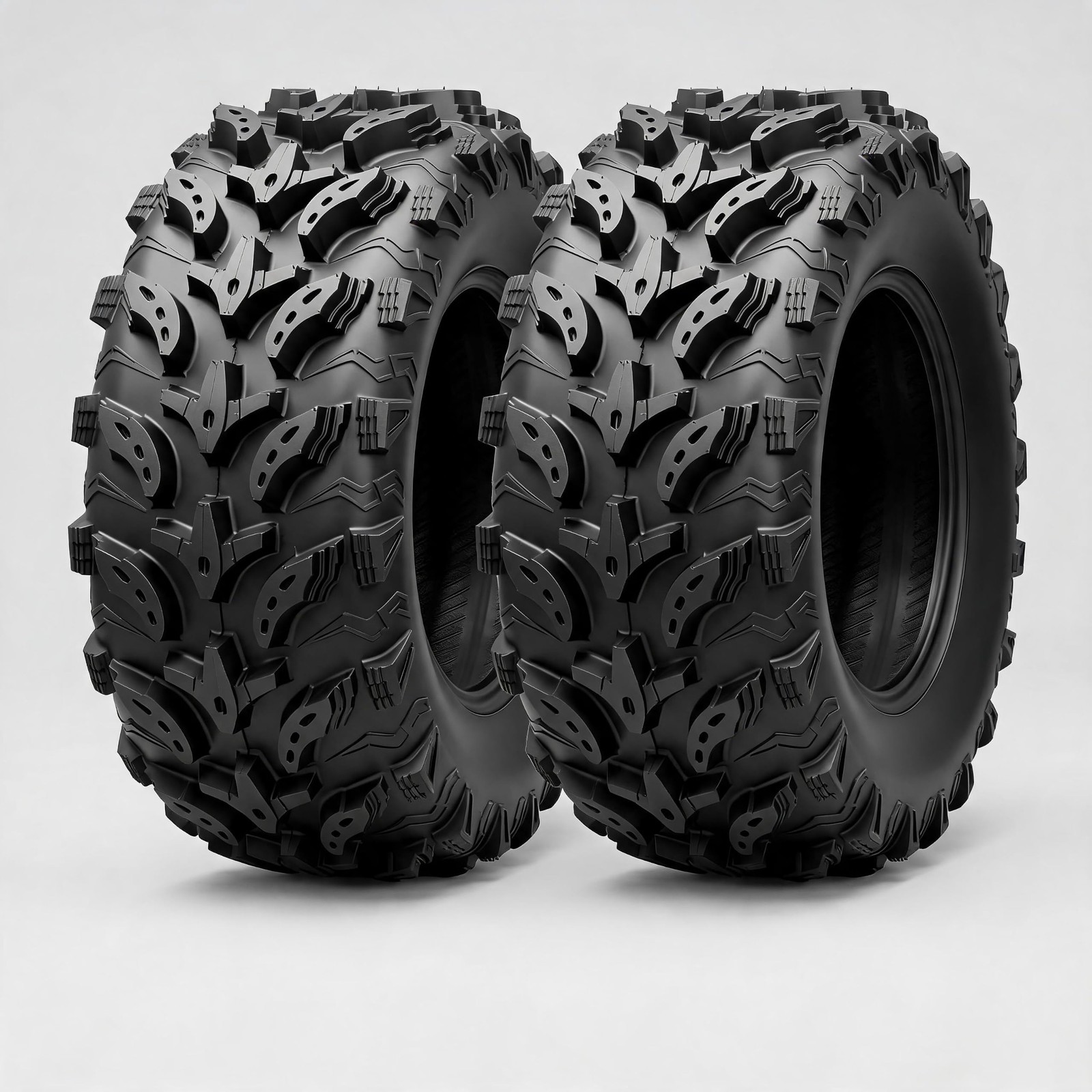 26x9-12 6Ply Tubeless ATV Tire 2pc – Super Trail Mud Grip