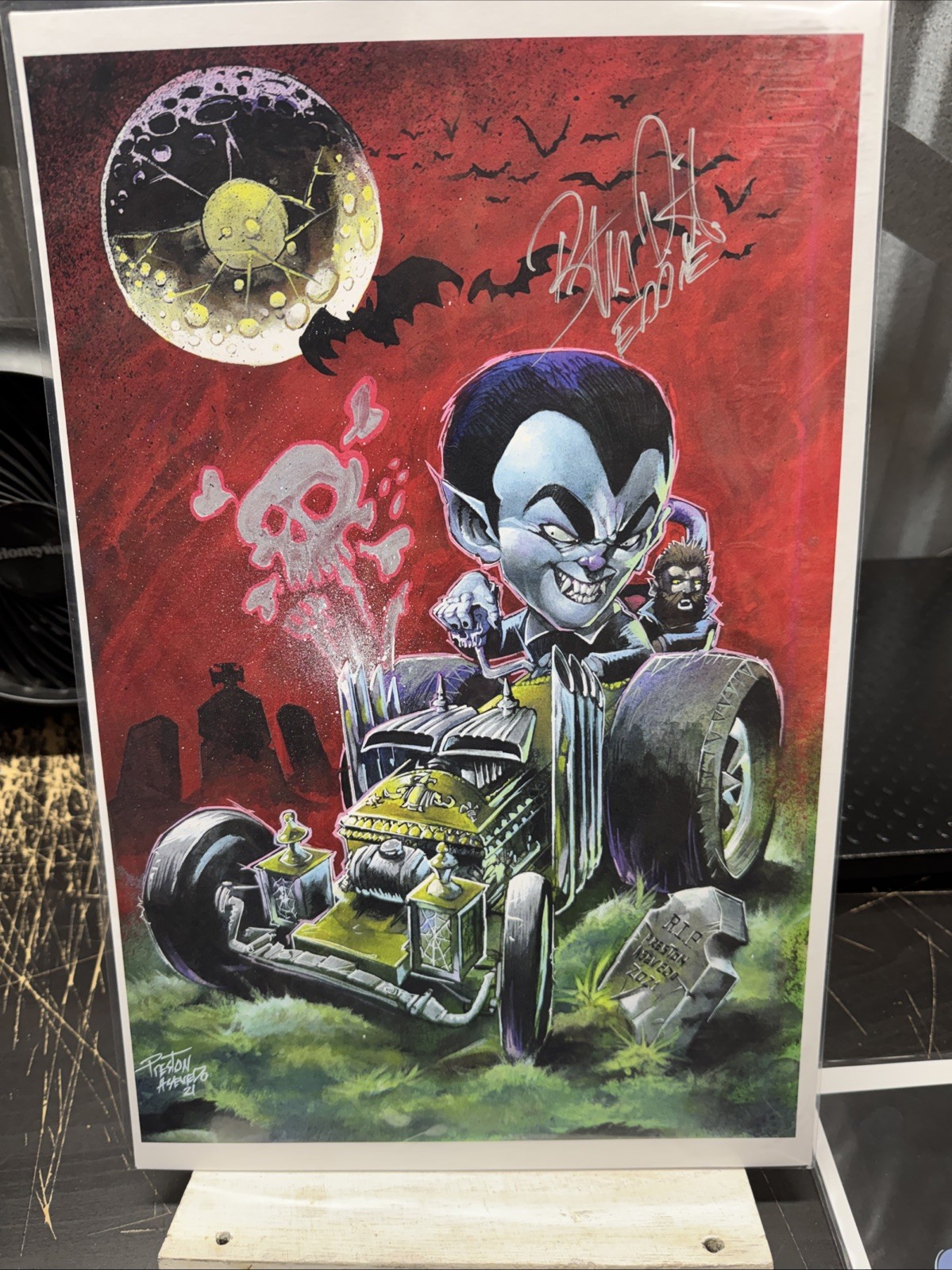 Butch Patrick Autographed Dragula 11\ Butch Patrick Autographed Dragula 11\