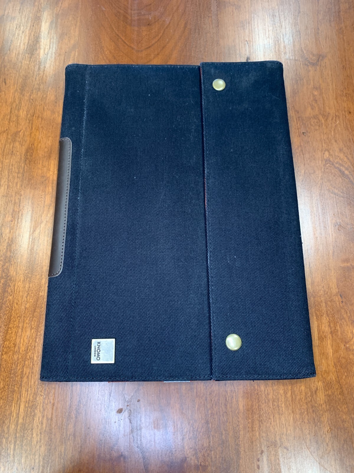 Knomo London Brompton folding tech portfolio stylish work folio organizer Large