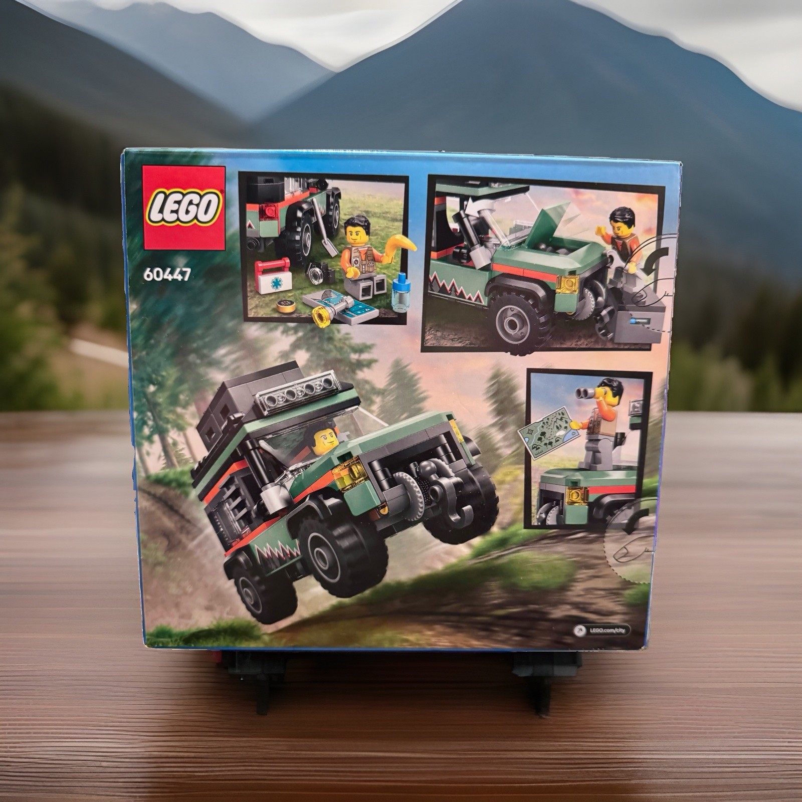 LEGO City Off-Road 4x4 Mountain Truck Building Toy 60447