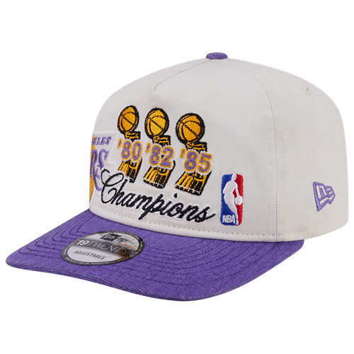 New Era LA Lakers Champions \'80 \'82 \'85 Vintage Retro 19TWENTY Snapback Hat Cap New Era LA Lakers Champions \'80 \'82 \'85 Vintage Retro 19TWENTY Snapback Hat Cap