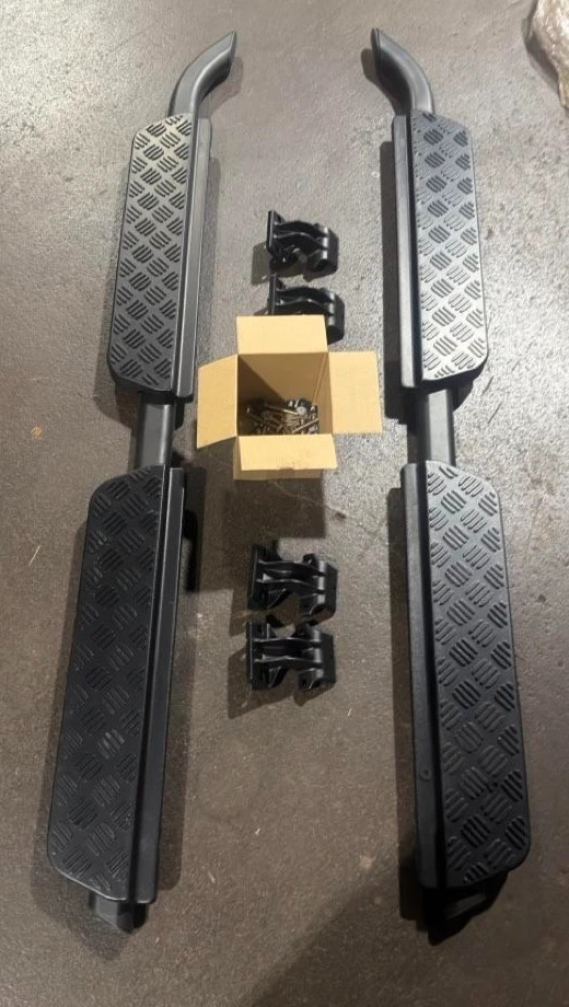4 Doors For LR Defender 130 L663 2020-2026 Running Boards Side Step Nerf Bars