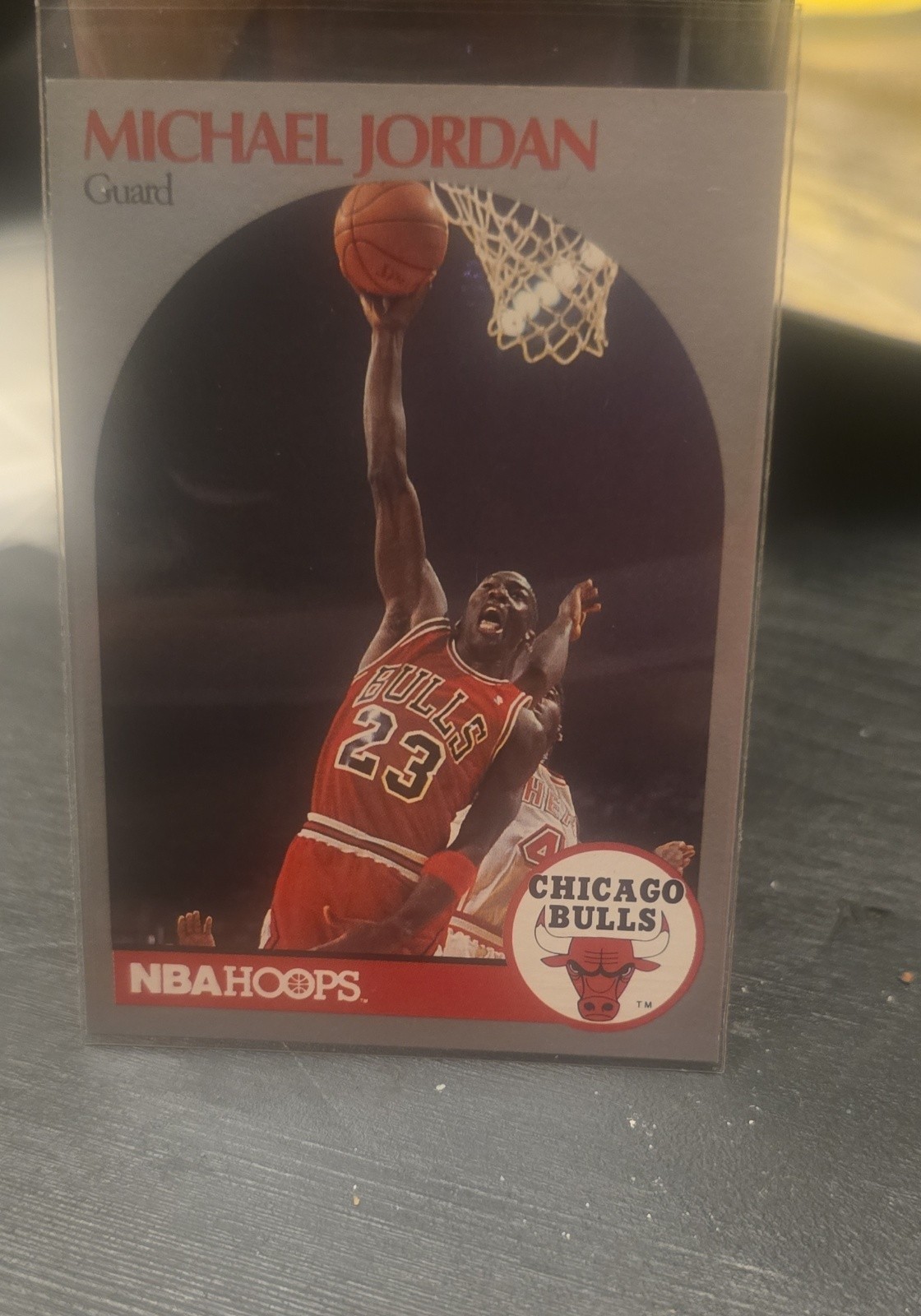 1990-91 NBA Hoops - Michael Jordan #65 1990-91 NBA Hoops - Michael Jordan #65