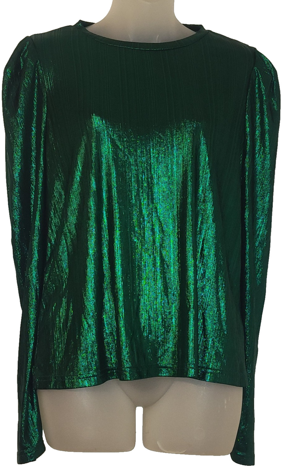 Shein Women’s Green Long Sleeve Top Size Large BG 17 Shein Women’s Green Long Sleeve Top Size Large BG 17