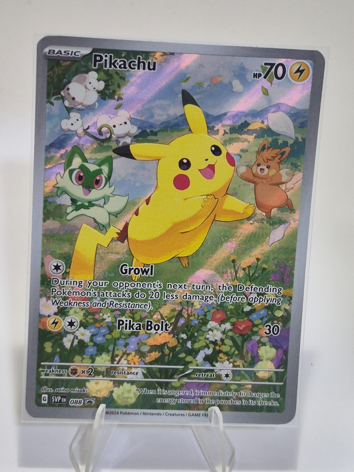 Pikachu - 088 - SV: Scarlet & Violet Promo Cards Pikachu - 088 - SV: Scarlet & Violet Promo Cards
