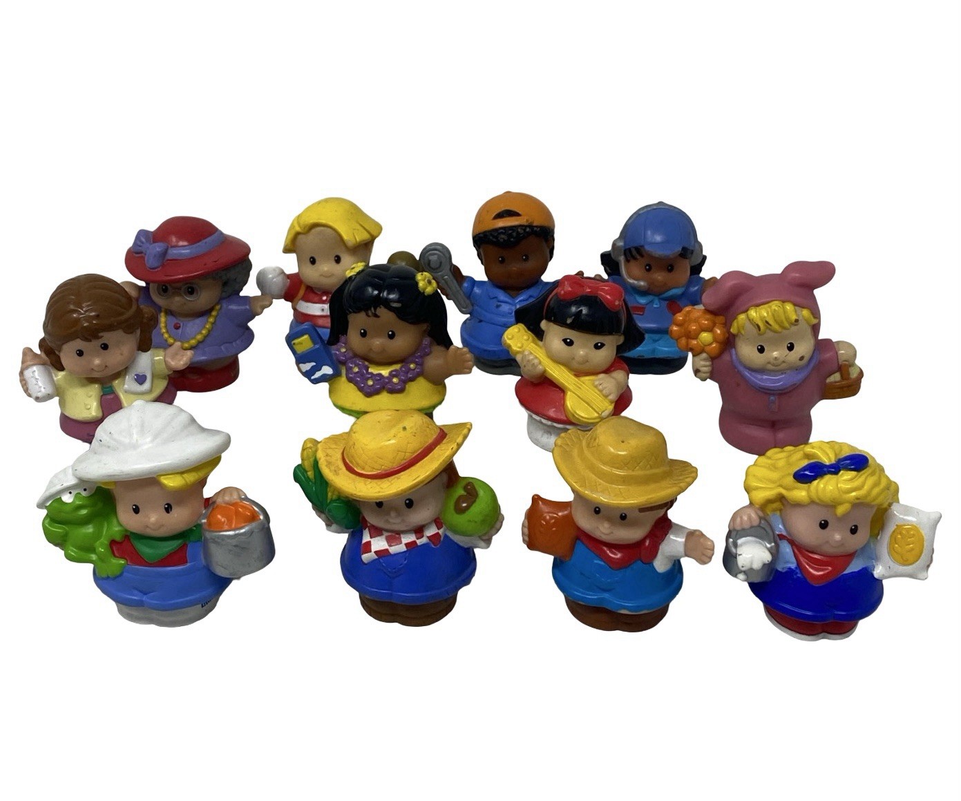 Fisher Price Little People Lot of 12 Figures Mixed Vintage 1997-2004 Vintage Fisher Price Little People Lot of 12 Figures Mixed Vintage 1997-2004 Vintage