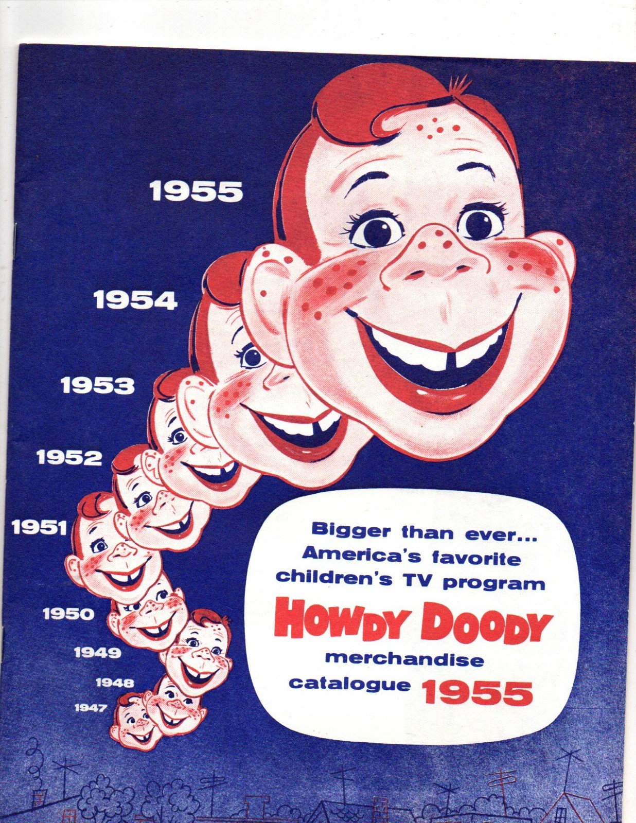 HOWDY DOODY Merchandise Catalogue (1955) - great condition 22 pages HOWDY DOODY Merchandise Catalogue (1955) - great condition 22 pages