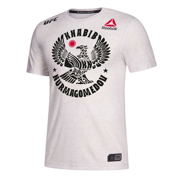 Khabib Nurmagomedov Reebok UFC 223 Authentic Men\'s Walkout Jersey T-Shirt Khabib Nurmagomedov Reebok UFC 223 Authentic Men\'s Walkout Jersey T-Shirt